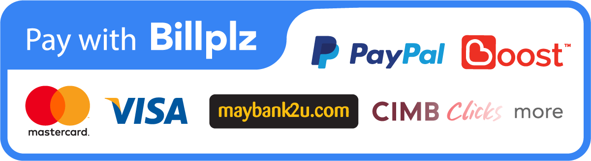 PEMBAYARAN SECARA ONLINE BANKING MELALUI MAYBANK, CIMB, RHB, PUBLIC BANK, HONG LEONG BANK, BANK ISLAM, BANK RAKYAT.